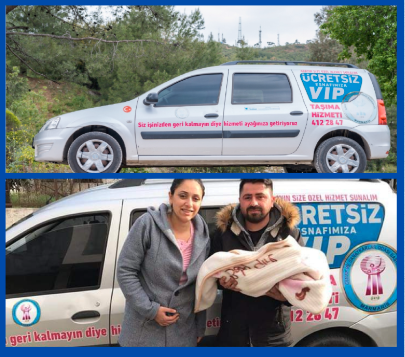 ÜCRETSİZ ESNAF TAŞIMA HİZMETİMİZ